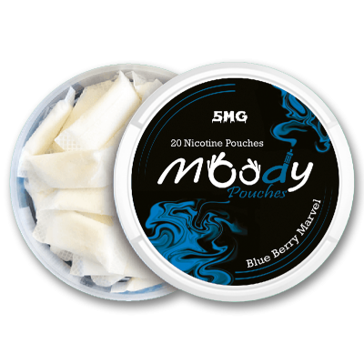 Moody Pouches Blue Berry